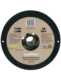 Load image into Gallery viewer, Aluminum Electric Fence Wire for Garden Fence, Electric Fence, 300 feet(91M) 17 Gauge (1.3 mm.) (0.05 inch) - AgriOtter
