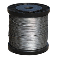 5 Rolls of 12.5 Gauge, Aluminum Electric Fence Wire