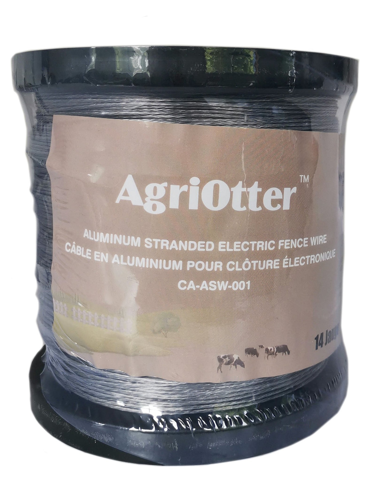 Aluminum Stranded Electric Fence Wire for Garden Fence, Electric Fence, 5/16 Mile(500M) 16 Gauge (1.6mm) - AgriOtter